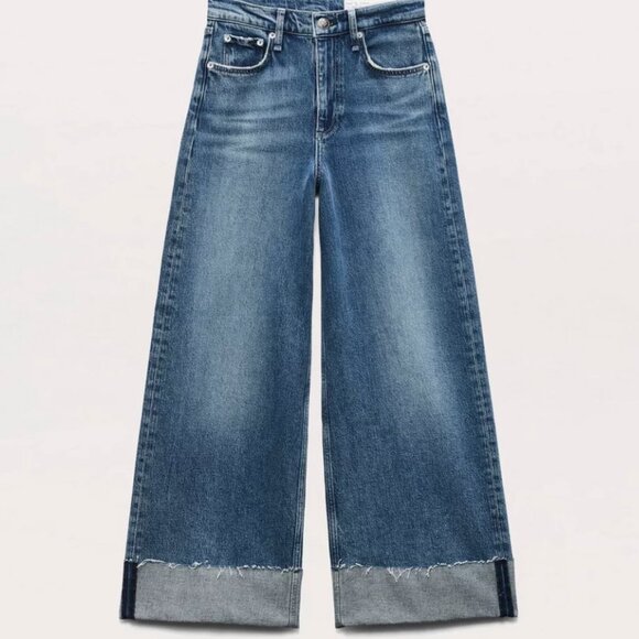 rag & bone Sofie Ankle-Length Wide-Leg Jeans - Picture 3 of 7